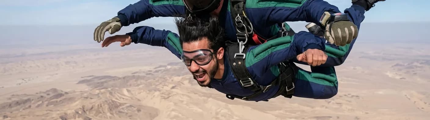 Paragliding in AlUla – a breathtaking experience above the landmarks of AlUla