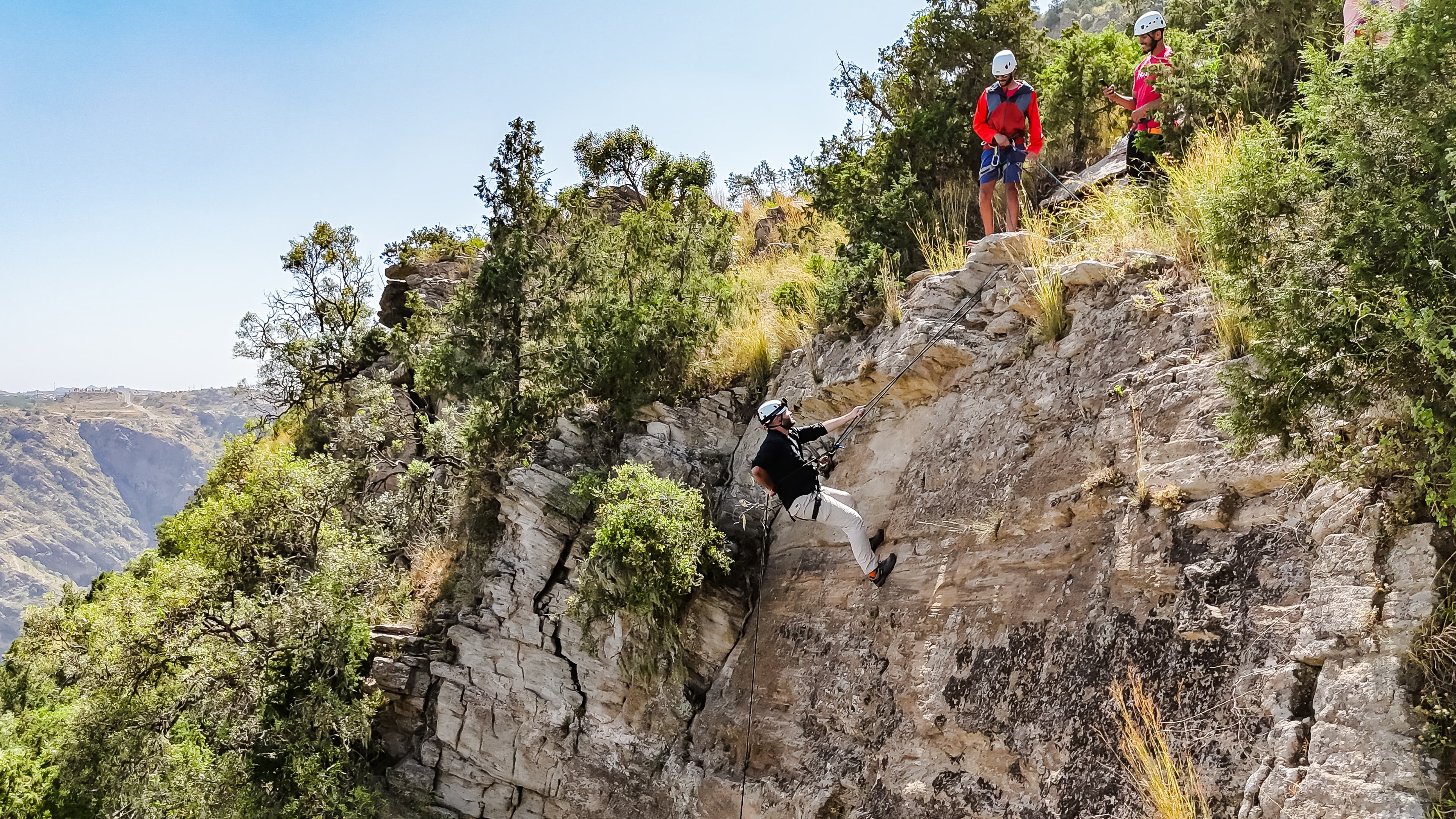 Rappel experience in Tanouma