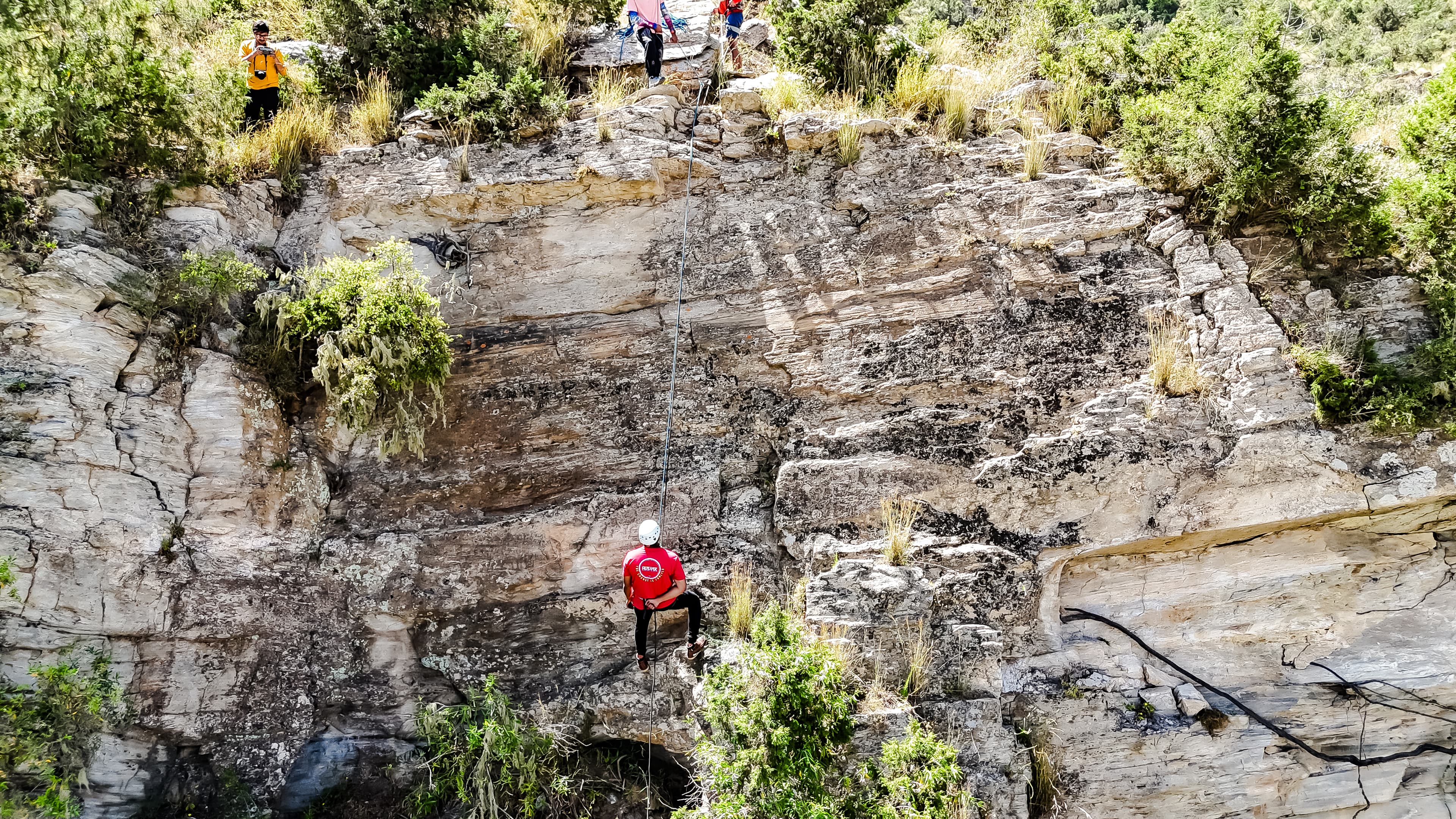 Rappel experience in Tanouma