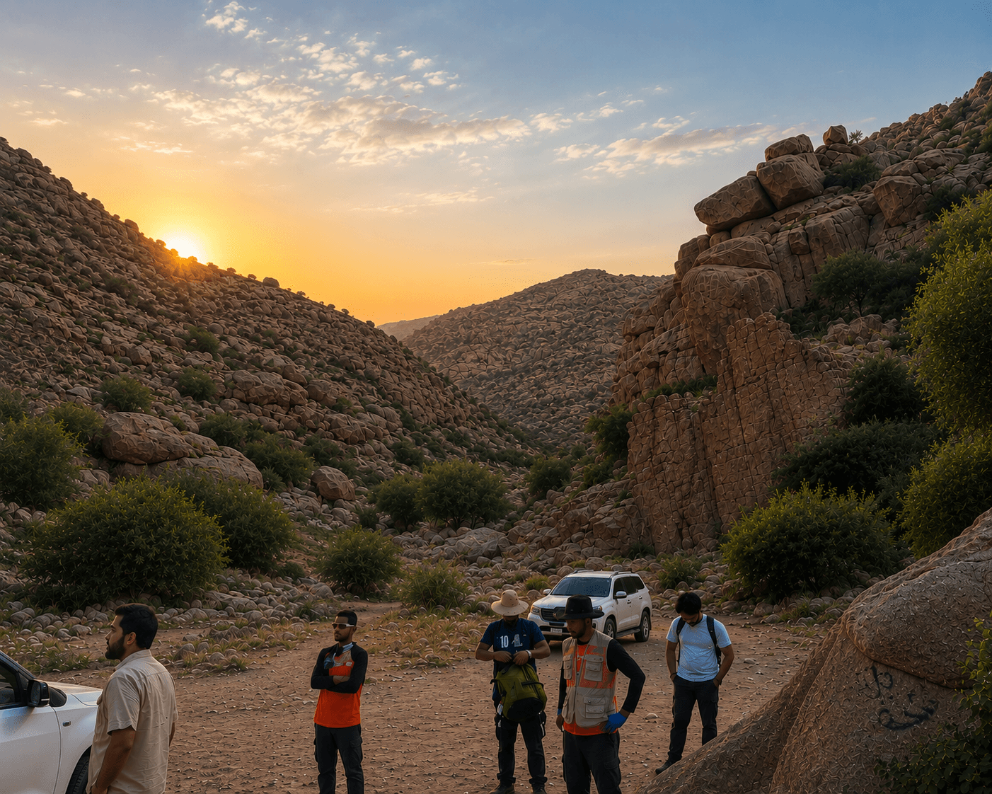 Hiking Wadi Noman 